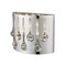 Z-Lite Oberon 2 Light Wall Sconce, Chrome+ Crystal 453R2S-CH - alternate 4